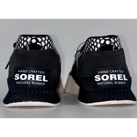 NEW Sorel Women's Ona Blvd Classic Sneakers Size 11 Waterproof Black & White NIB - Picture 9 of 13
